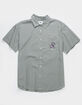OBEY Frank Mens Woven Button Down Shirt image number 1