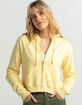 FULL TILT Essential Womens Crop Zip Hoodie image number 1