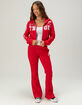 TRUE RELIGION Embroidered Crop Womens Zip-Up Hoodie image number 4