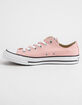 CONVERSE Chuck Taylor All Star Storm Pink Low Top Womens Shoes image number 4