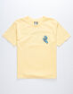 SANTA CRUZ Screaming Hand Yellow Boys T-Shirt image number 2