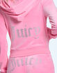 JUICY COUTURE OG Big Bling Velour Womens Zip-Up Hoodie image number 3