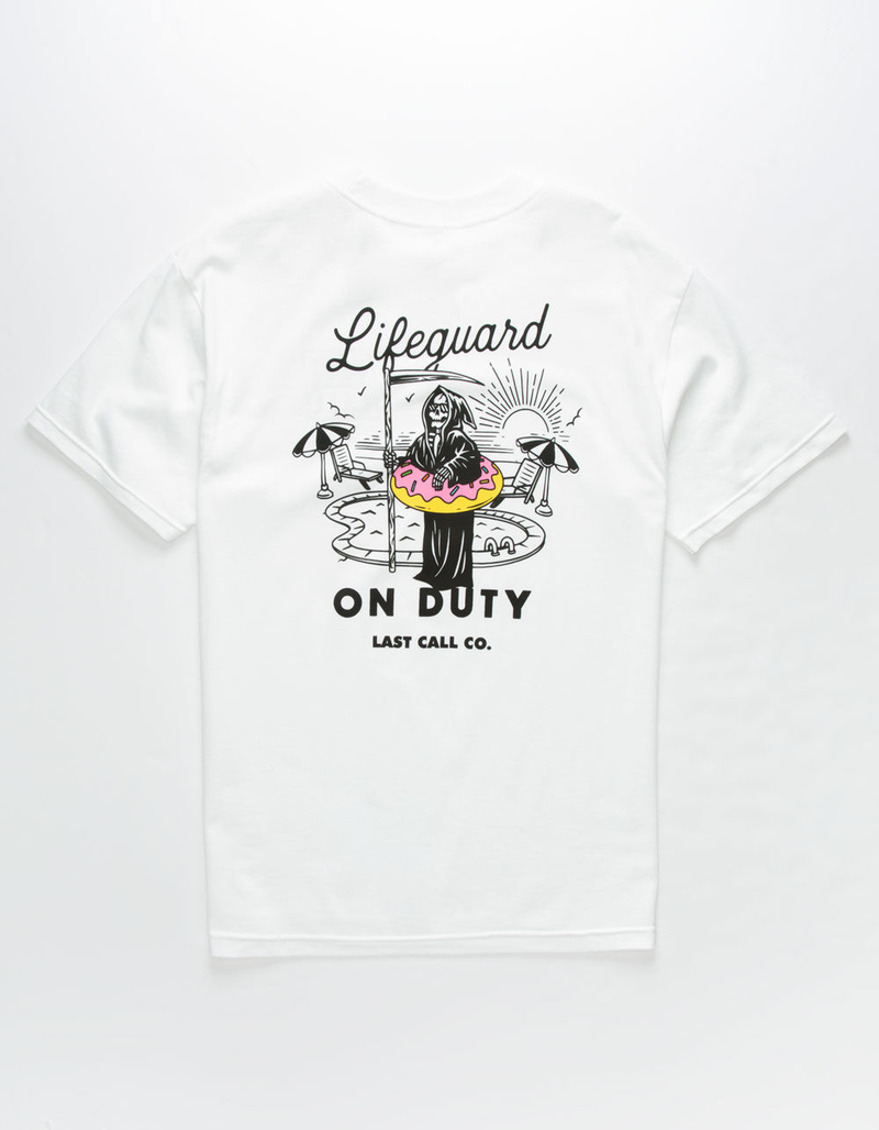 LAST CALL CO. Lifeguard Mens T-Shirt image number 0