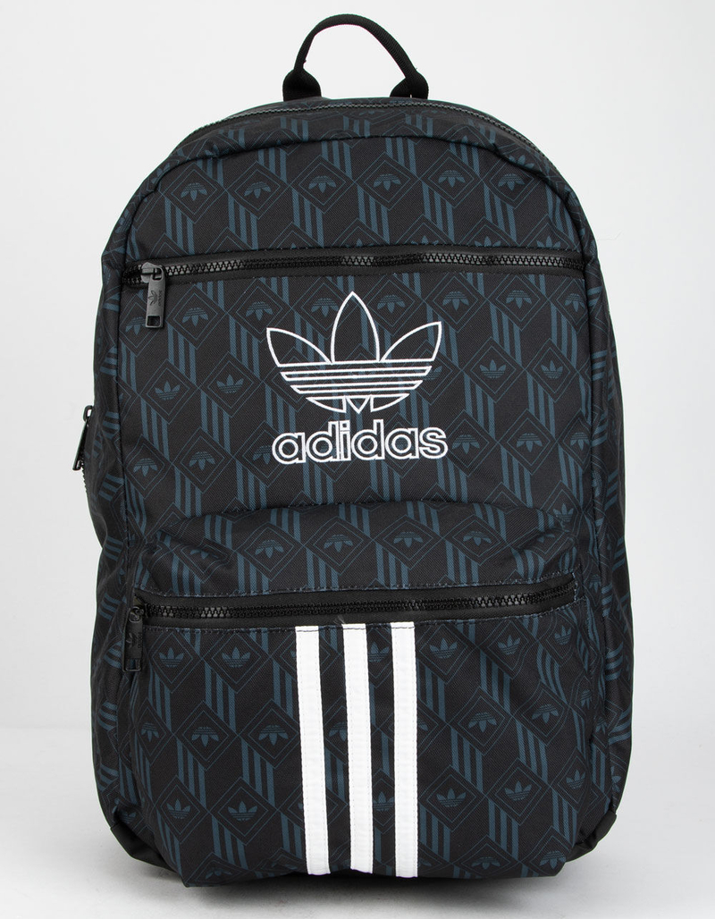 ADIDAS Originals National 3-Stripes Black & Navy Backpack image number 0