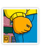 BLANK TAG CO. The Arthur Fist Meme Sticker image number 1