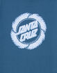 SANTA CRUZ Flame Ring Girls Boyfriend Tee image number 3
