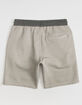 BILLABONG Balance Mens Heather Gray Sweat Shorts image number 2