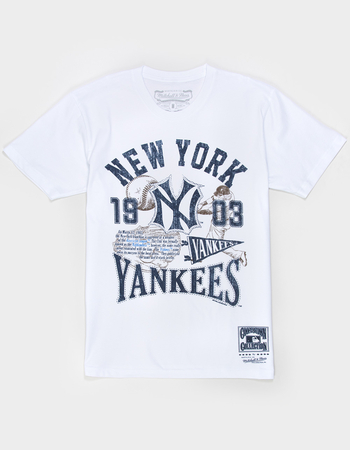 MITCHELL & NESS New York Yankees Heritage Slugger Mens Tee Primary Image