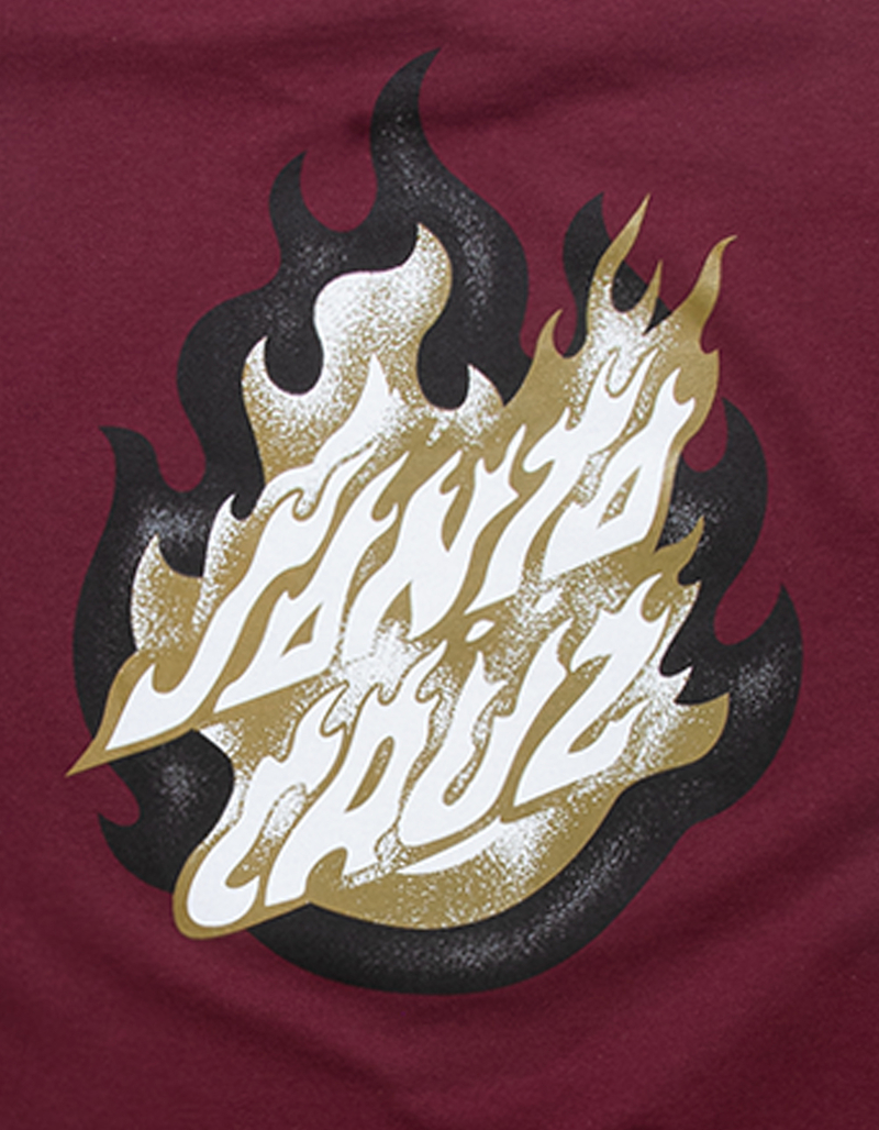 SANTA CRUZ Ultimate Flame Dot Mens Tee image number 2