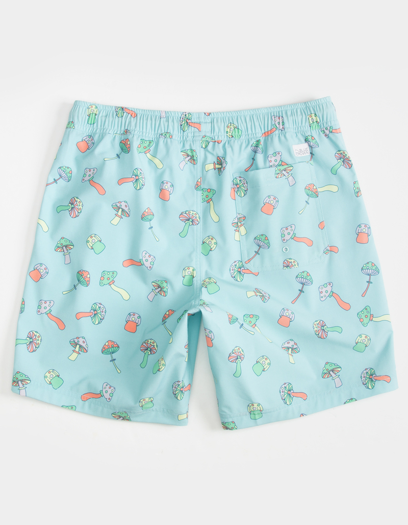 BLUE CROWN Silly Earth Mens Swim Shorts image number 5