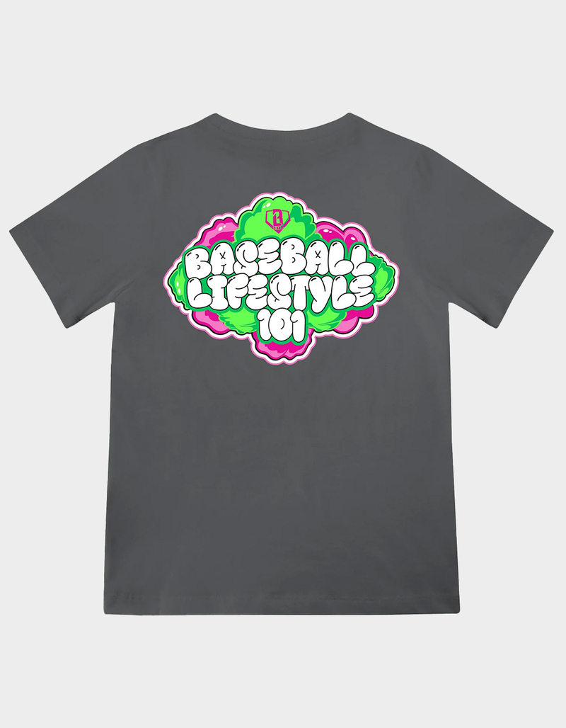 BASEBALL LIFESTYLE 101 Cotton Candy Sour Apple Boys Tee image number 0