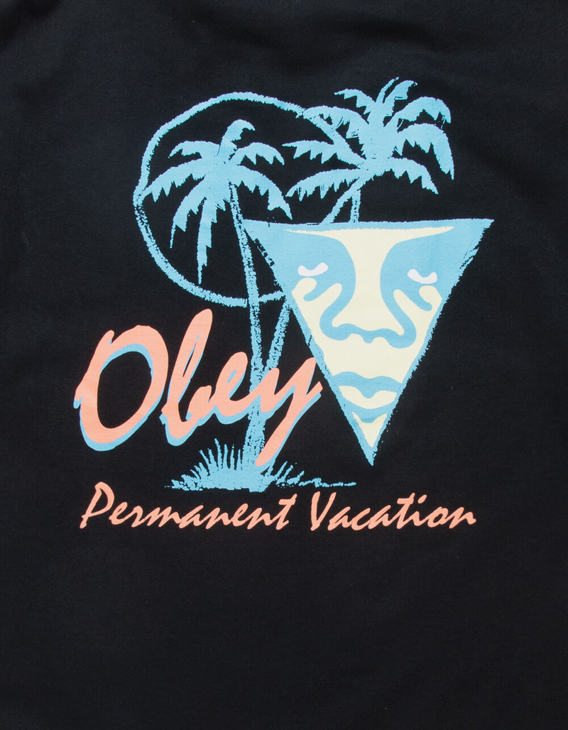 OBEY Permanent Vacation Mens Tee image number 2