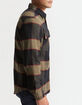 BRIXTON Bowery Mens Flannel Shirt image number 6
