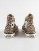 CONVERSE Chuck Taylor All Star Womens Leopard Print High Top Shoes image number 4