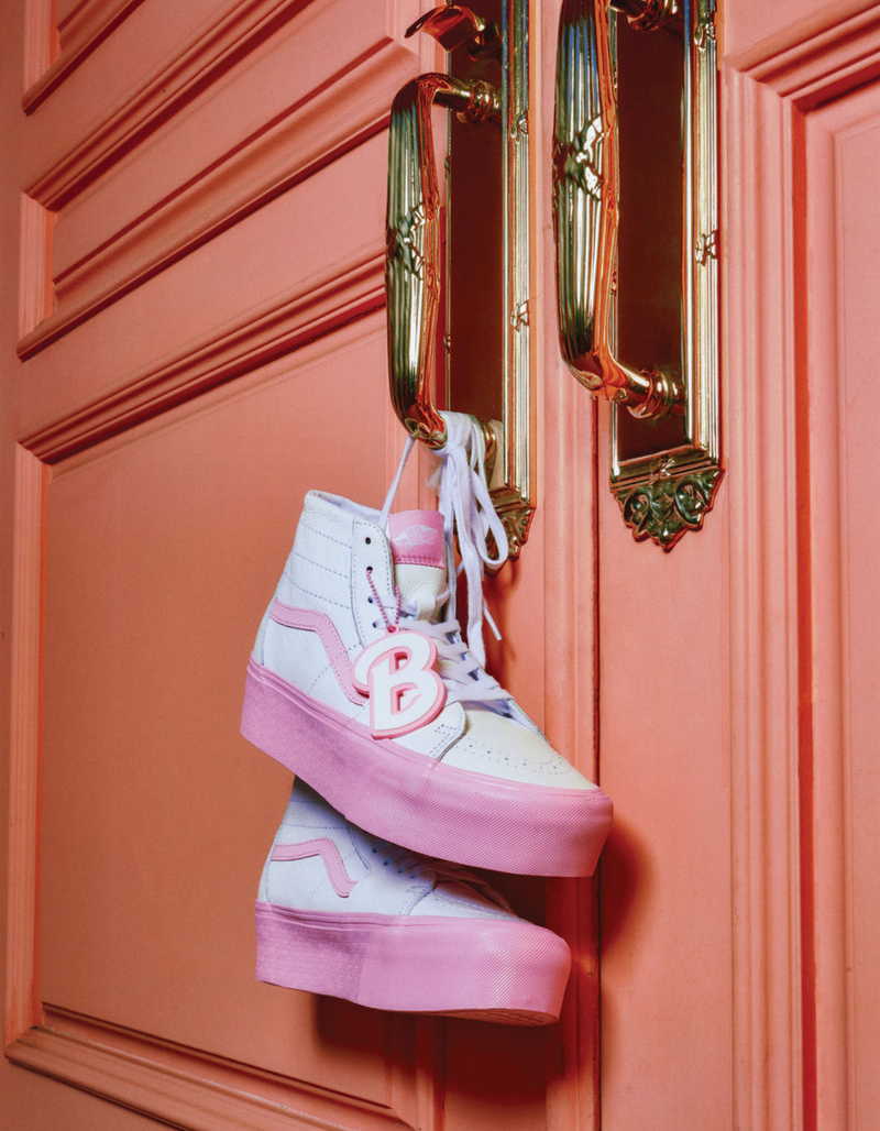 VANS x Barbie Sk8-Hi Tapered Stackform Womens Shoes - WHT/PNK | Tillys