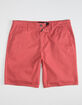 RSQ Mid Length Mens Garnet Chino Shorts image number 5