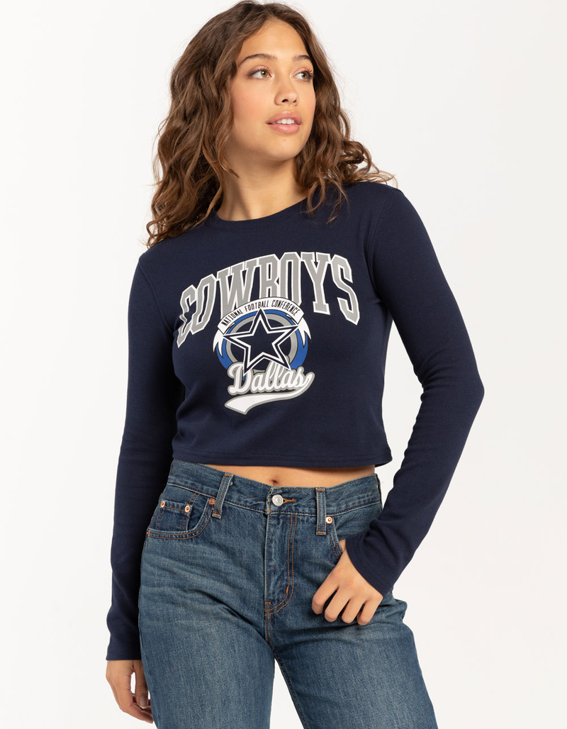 NFL Dallas Cowboys Womens Long Sleeve Baby Tee image number 0