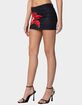 EDIKTED Tiger Blossom Mini Skirt image number 3