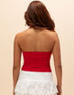 TILLYS Butter Soft Double Layer Womens Halter Top image number 3