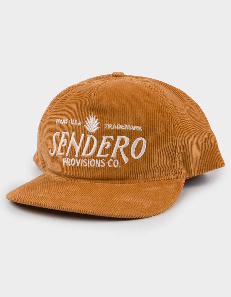 SENDERO PROVISIONS CO. Logo Corduroy Snapback Hat image number 0