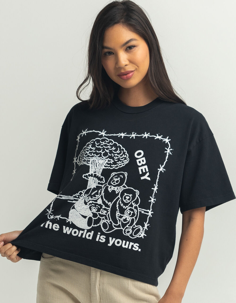 OBEY The World Is Yours Womens Tee image number 0