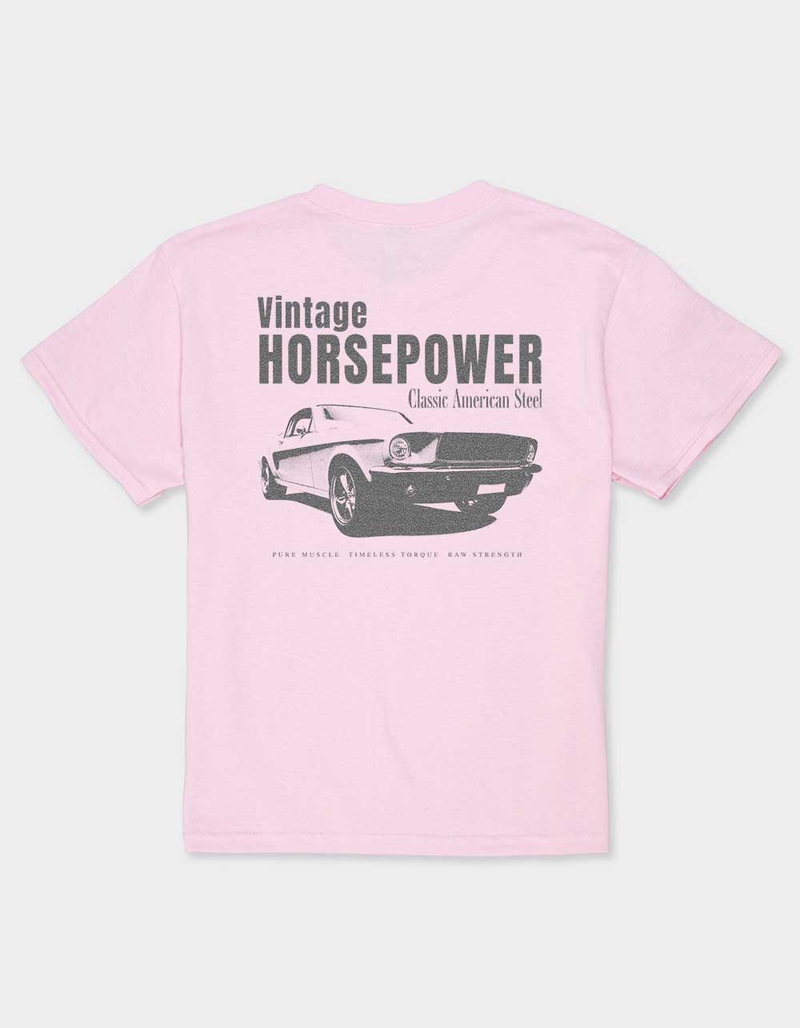 AUTO Vintage Horsepower Unisex Kids Tee image number 1