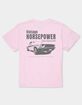 AUTO Vintage Horsepower Unisex Kids Tee image number 2