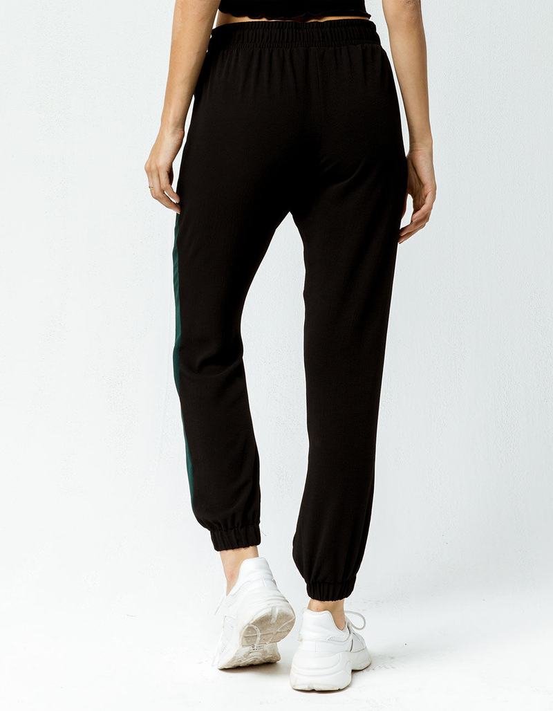 SKY AND SPARROW Side Stripe Womens Jogger Pants image number 3