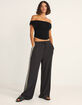 RHYTHM Juno Womens Off The Shoulder Top image number 3