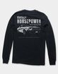 AUTO Vintage Horsepower Unisex Long Sleeve Tee image number 1