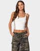 EDIKTED Lacey Paneled Tank Top image number 1