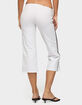 EDIKTED Milene Contrast Terry Capri Pants image number 3