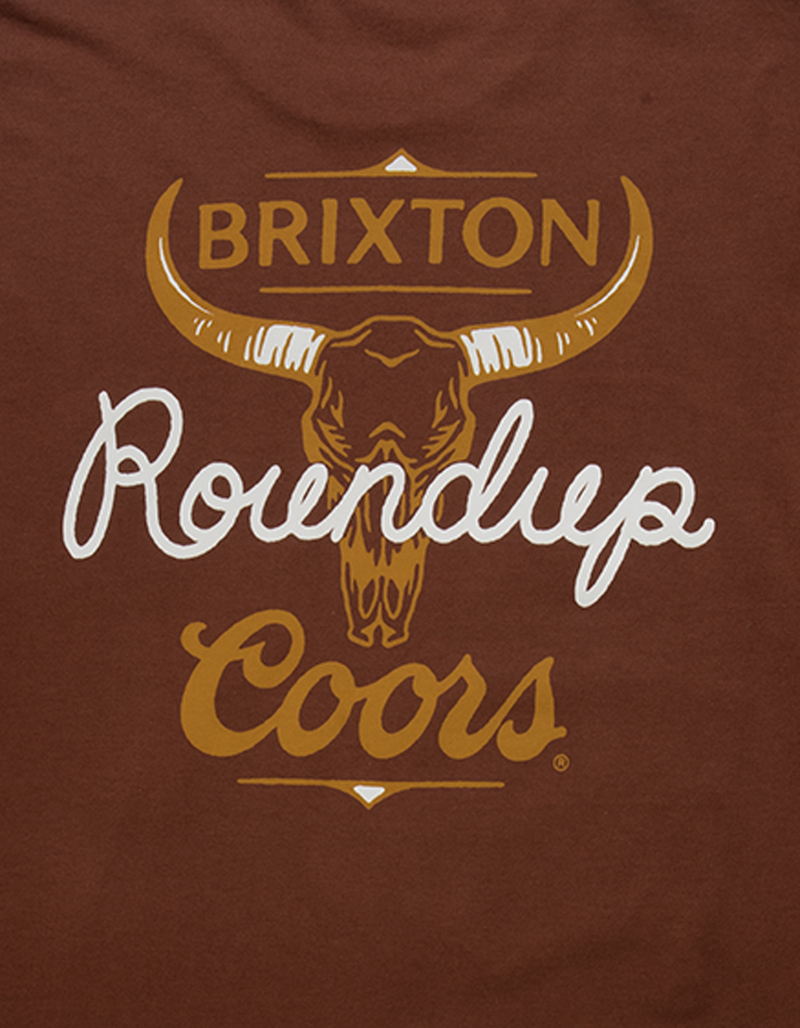 BRIXTON Coors Roundup Mens Tee image number 2