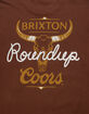 BRIXTON Coors Roundup Mens Tee image number 3