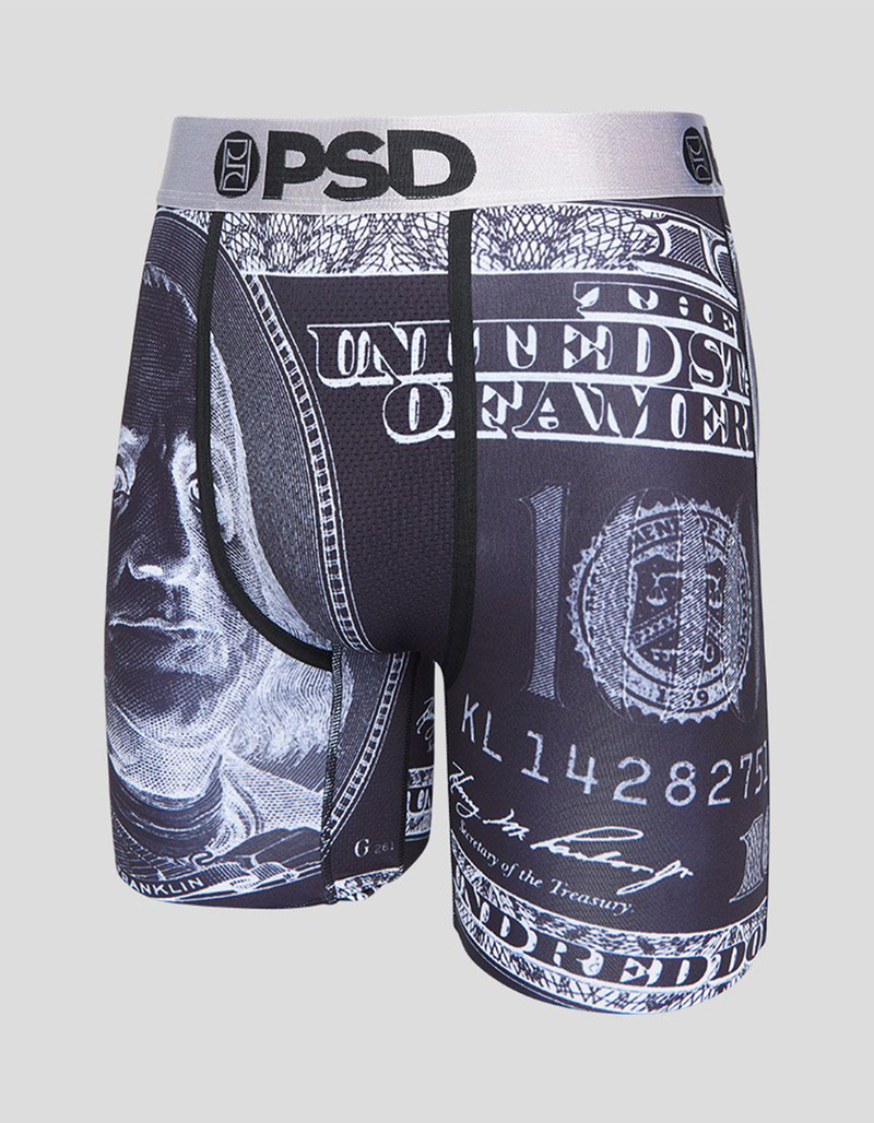 PSD Silver Inverted Benji Mens Boxer Briefs image number 0