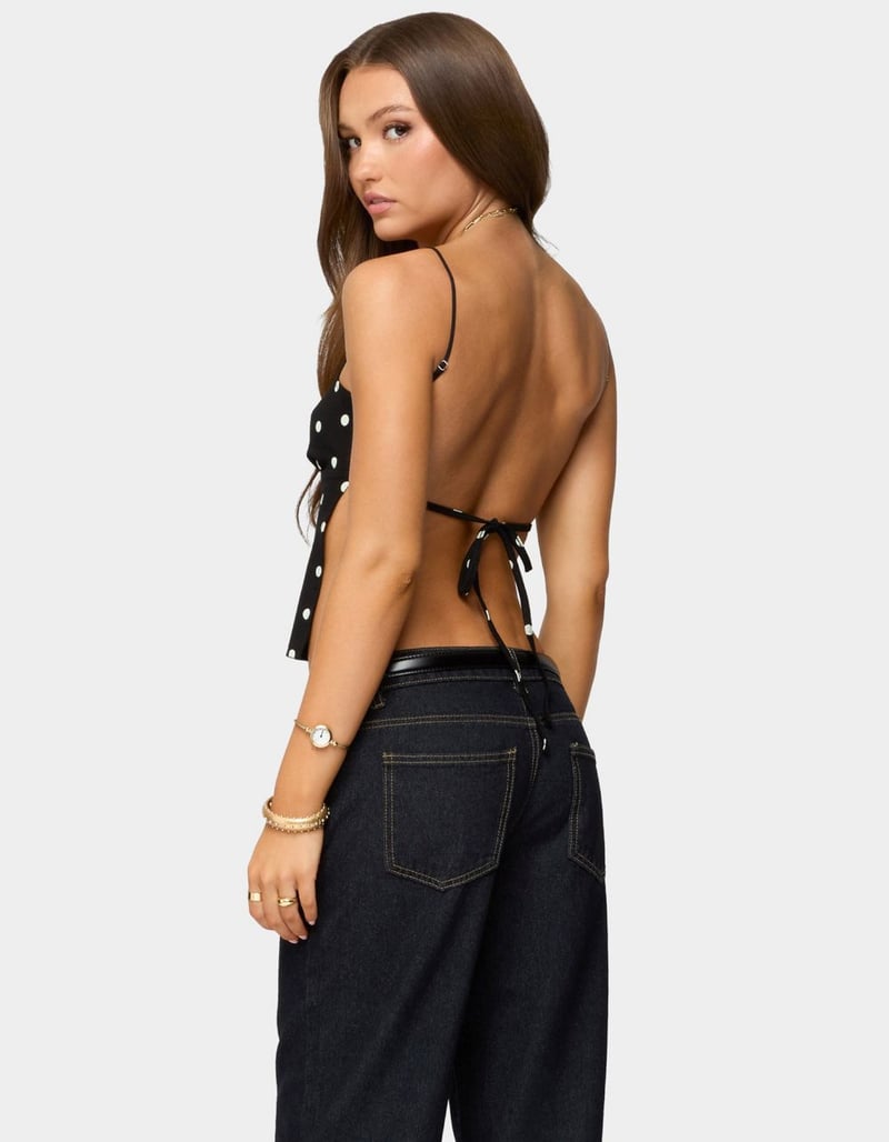 EDIKTED Jinx Open Back Top image number 2