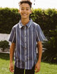 RSQ Boys Striped Button Down Shirt image number 1