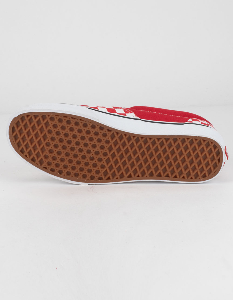 VANS Checkerboard Era Racing Red Shoes image number 5