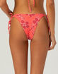 ROXY Garden Twirl Tie Side Cheeky Bikini Bottoms image number 4