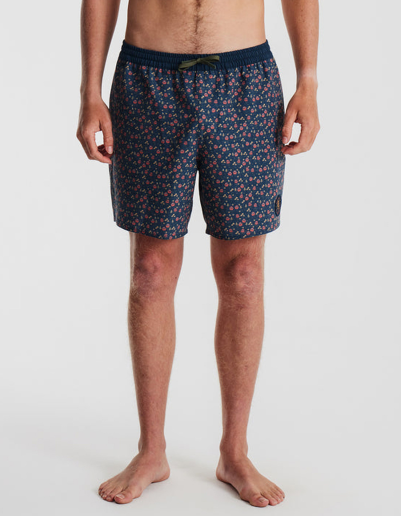 ROARK Shorey Mens 16" Swim Shorts NAVY Tillys