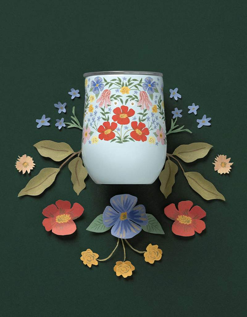 CORKCICLE x Rifle Paper Co. 12 oz Stemless Cup image number 1