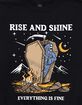 GRIM REAPER Rise And Shine Unisex Kids Crewneck Sweatshirt image number 2