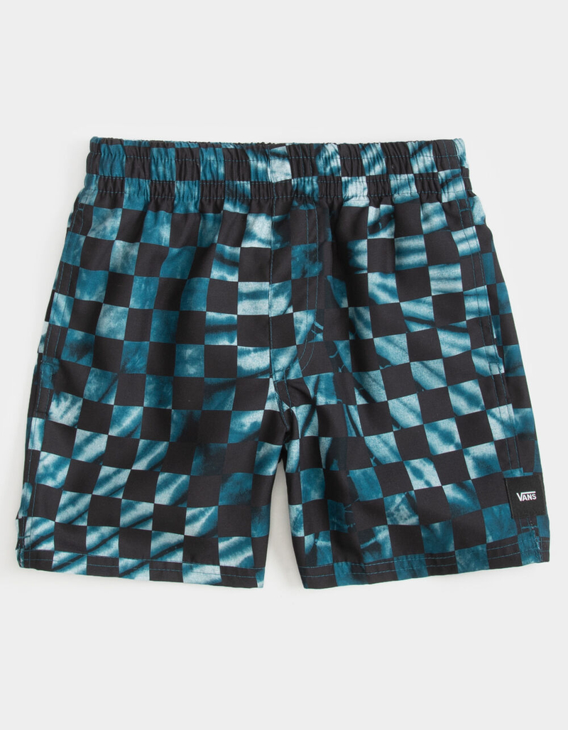 VANS Checkerboard Mixed Little Boys Volley Shorts (4-7) image number 0