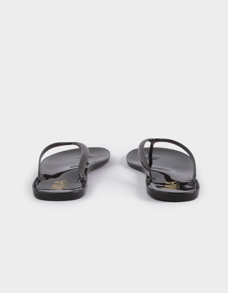 MIA Nyah Womens Jelly Flip Flops image number 3