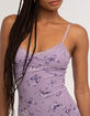 FULL TILT Butterfly Mesh Lace Trim Dress image number 2