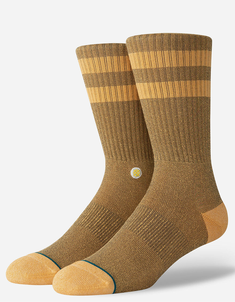 STANCE Joven Mustard Mens Crew Socks image number 0