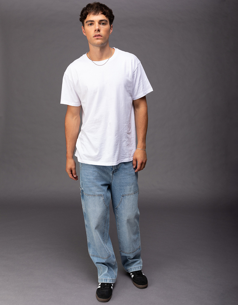 RSQ Mens Loose Utility Jeans MEDIUM WASH Tillys