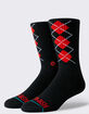 STANCE Death Wish Mens Crew Socks image number 1