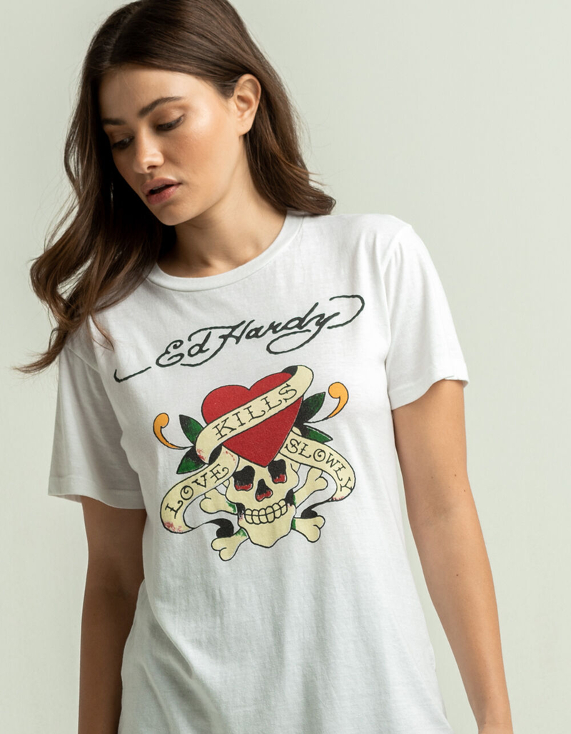 ED HARDY Love Kills Womens Tee image number 0