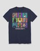 MINECRAFT Nine Character Box Up Tee image number 1